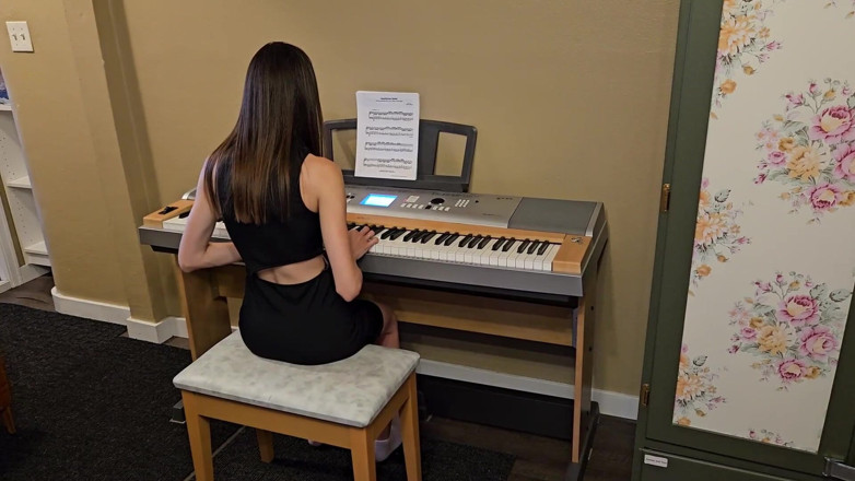 Amelia Amour: Piano Student Fucked by Teacher