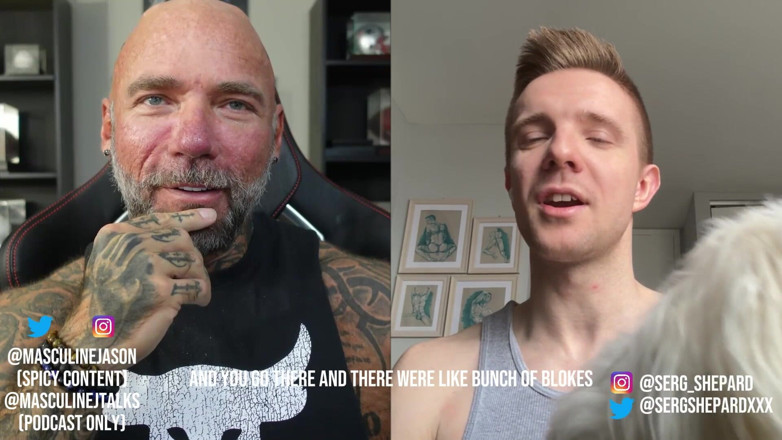 Raw and Uncensored with Masculine Jason: Porn Star Confessions - Serg Shepard (ตอนที่ 154)