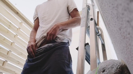 Rafael Torreano: Gardener Caught Jerking in the Garage