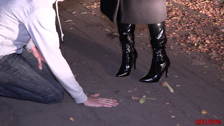 Heel 15 cm: Calpestare le dita