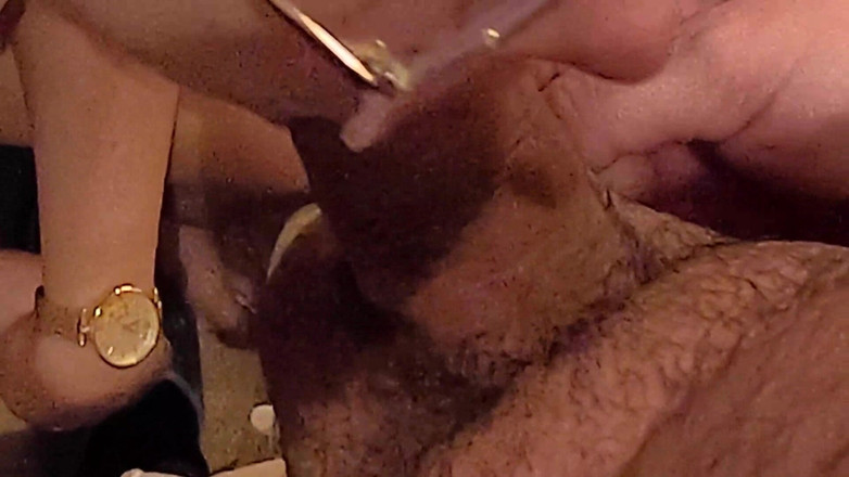 Chu-Chubi: Primo piano di sborrata fatta in casa e ingoio di...