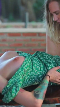 Vášnivý venkovní sex s Tali a Mashou. Kompilace