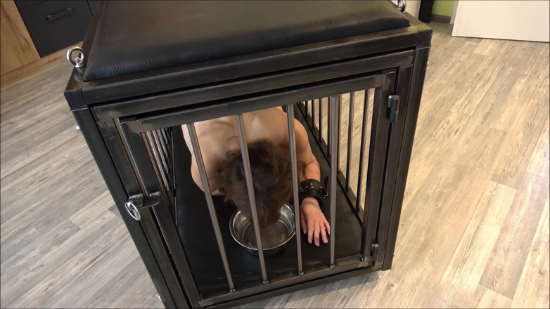 Sex and BDSM Slaves by her Master: Caging as punishment part 1