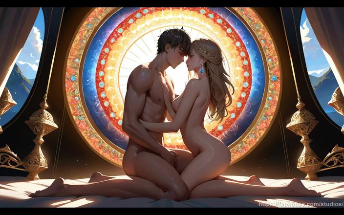AI Girls: Hentai çiftinin çeşitli seks pozisyonlarında çıplak görüntüleri