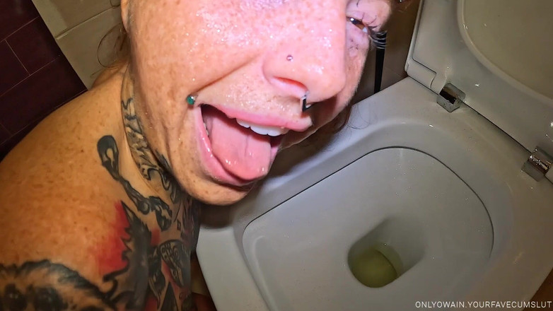 Yourfavecumslut: Pissende hungrige schlampe wird benutzt