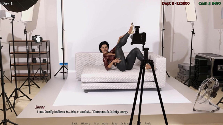 Dirty GamesXxX: 罪恶的成功：热辣的丰满熟女在进入色情业的路上 - 第2集