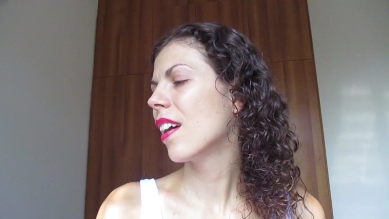 TheoryOfSex: Face and mouth fetish - Gentle giantess Julia V Earth
