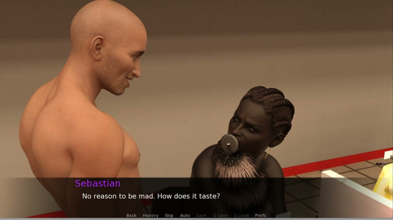 XXX Games Bunk: ATM Adventures- 5 - Gameplay - Roleplay - Ebony Shop Clerk with Anal Plug,...