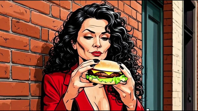 Octopussy Lovers Club: Кастинг для 40-річної сексуальної повії. Мультфільм. MILF Black Stockings