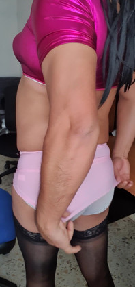Sexy Purple Metalic Top