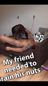 My Friend Needed to Drain His Nuts (camera)