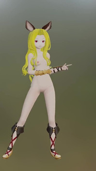 S-カタチャポケダンス ブロンドヘアカラー 編集 Smixix