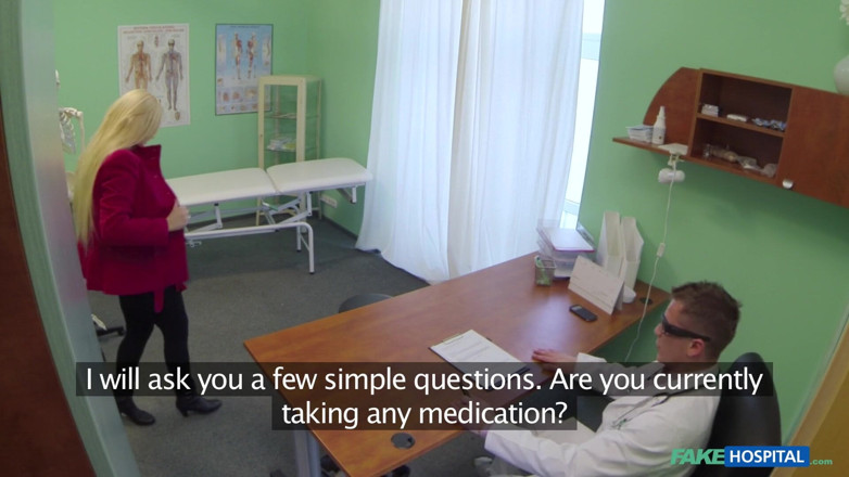 Fake Hospital: Fake Hospital - Fake Hospital Doctor Diagnoses a New Blonde Patient's...