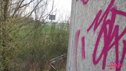 Aische Pervers: La formosa milf tedesca fa esibizionismo in autostrada e viene...