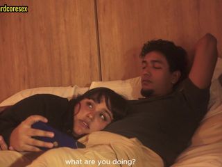 FANTASIAHARDCORESEX: 私の義理の妹は映画を見た後、私の陰茎を飲み込みます、彼らはほとんど私たちを発見しました