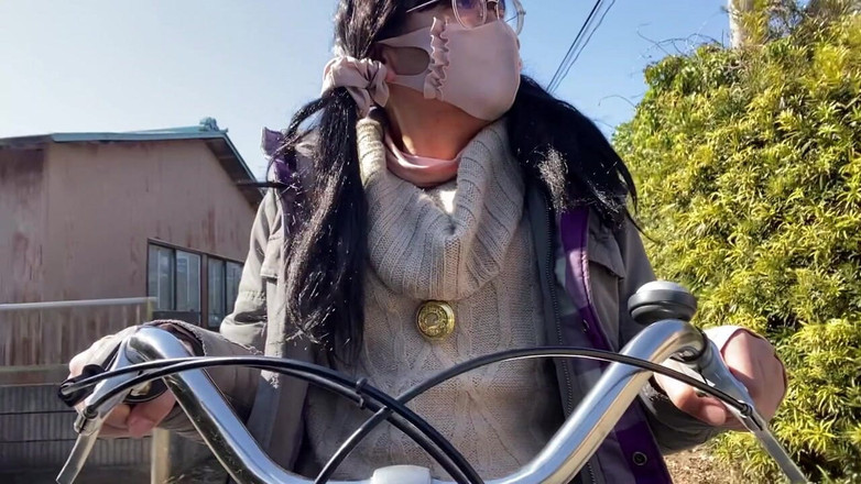 megu2002: No105 Jalan desa musim sejuk, ia menjadi angin -- Diari berbasikal...