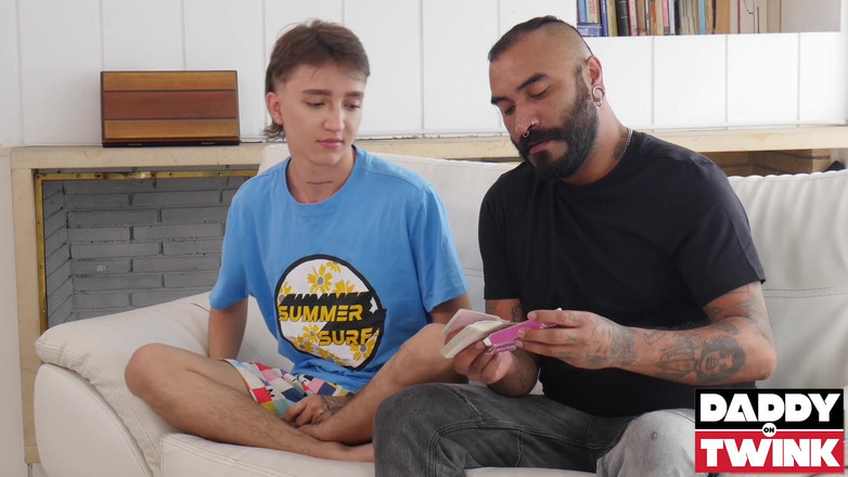 DaddyOnTwink: Daddyontwink Innocent Twink Jeremy Salvatore Fucked by Damian Dark