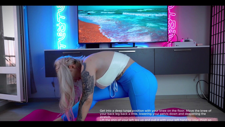 Peachgardens: En av mina hobbyer är yoga och jag vill dela den...