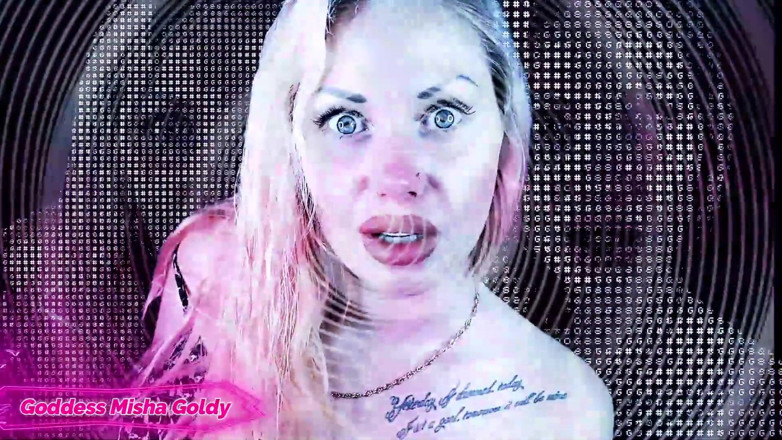 Goddess Misha Goldy: Ti bloccarò il cervello e ti farò solo la mia...
