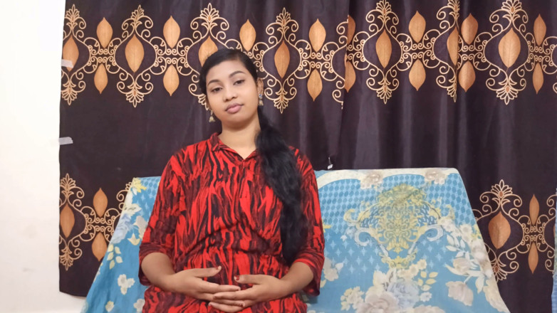 Bd fuking: India bengalí caliente hermanastra en video de sexo en audio...