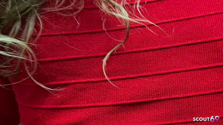 Scout69: German Nymphomaniac MILF Get Risky Fuck by Stranger in Elevator