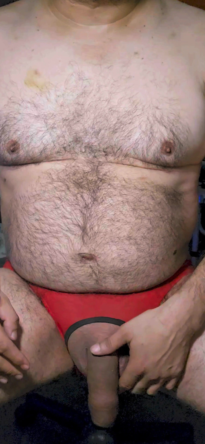 Ez Sosa: Red Jockstrap