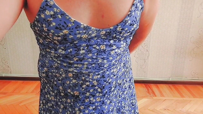 Kitty_Cross: 금발의 버블 엉덩이 핫한 후장 레이디보이 Shemale Crosdresser Sissy 코스플레이어 모델 발정난 집에서 촬영한 영상