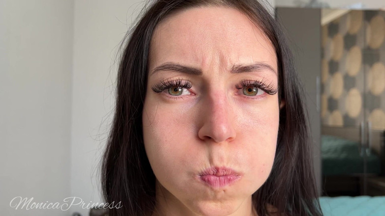 Princess Monica: Puffy Cheeks Popping