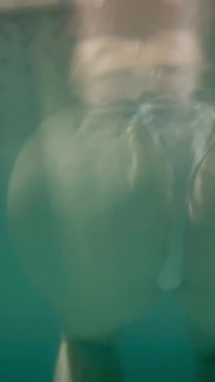 Sexy Girl Dancing Under the Water