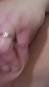 BBW MILF ensam hemma