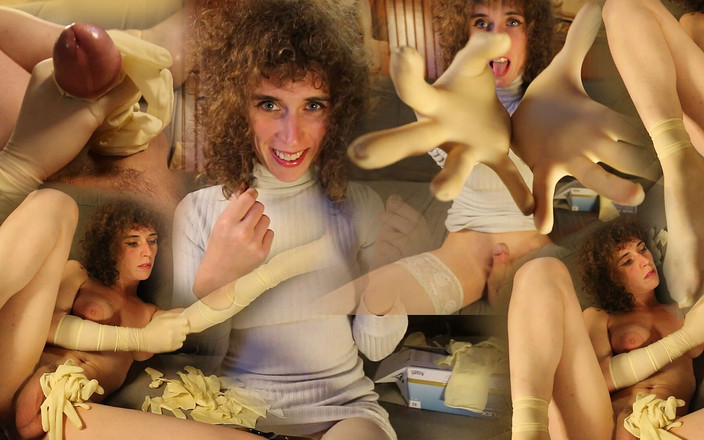 Prxcy Tgirl: Fetish Sarung Tangan Lateks Mummy