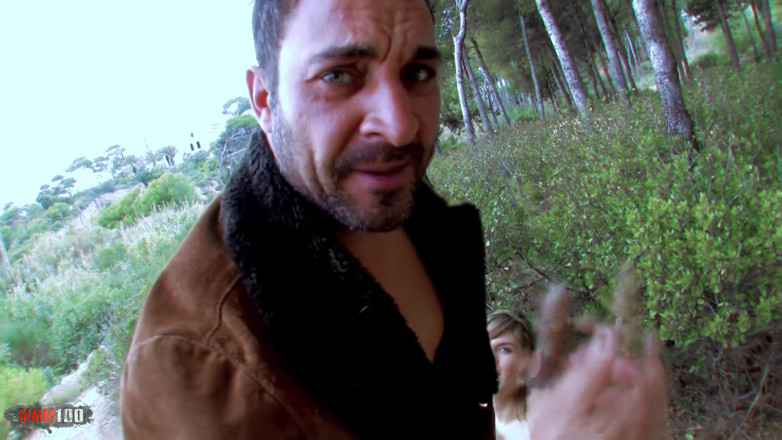 MMM100: Ugly bitch fucked and sodomized in the wood !