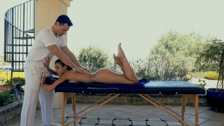 Erotic Planet Studio: Massage Turns Into Wild Outdoor Sex