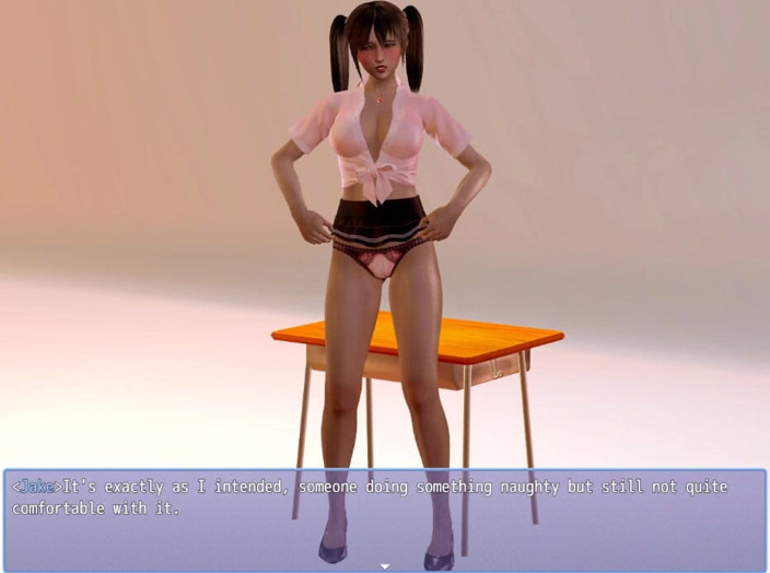 XXX Games Bunk: Âge avancé - gameplay - jeu de rôle - cosplay en tant qu’étudiante -...