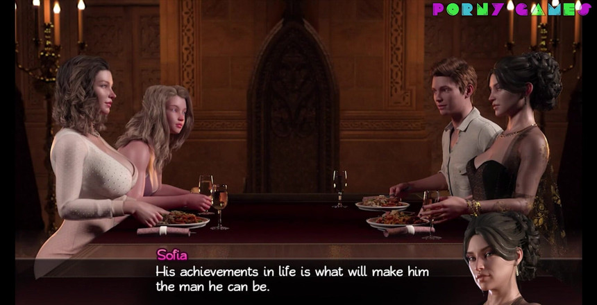 Porny Games: Le trésor de Nadia - RImjob dans la salle du trésor (1-3)