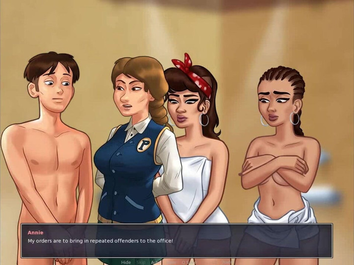 Dirty GamesXxX: Summertime Saga: College guy with huge dick Ep.9