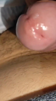 Big Veiny Cock Stimulated Waiting for the Load.