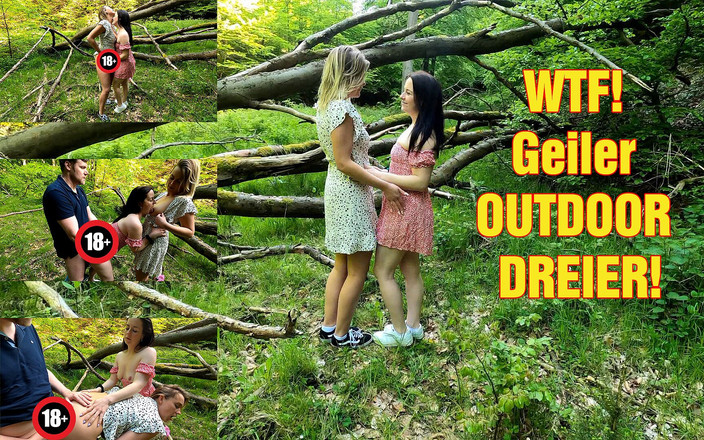 Emma Secret: Wtf - sexy venkovní trojka