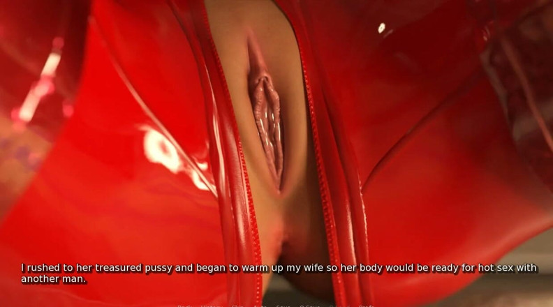 XXX Games Bunk: Hotwife - 游戏性 - 角色扮演 - 女主人强迫绿帽男舔舐鸡巴的精液