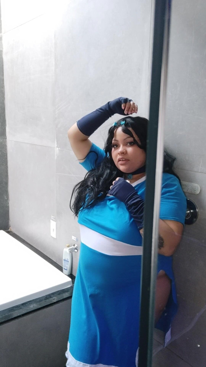 Cutiepiie Chubby: BBW Katara Cosplay ถ่ายทําเสียว