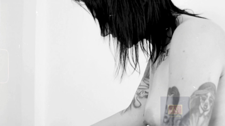 Zona Divas NET: Classic Tattooed Lesbians Licking, Sucking and Probing Their Smooth Shaved...