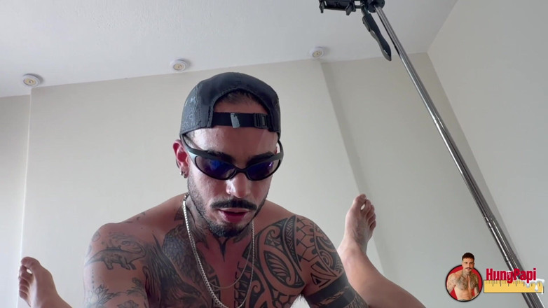 Hung Papi: Azael Maluma Fucks Bareback Hung Sexy Latino Raw