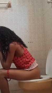 My Stepdad Sneaked Into the Bathroom to Fuck Me 100% Anal