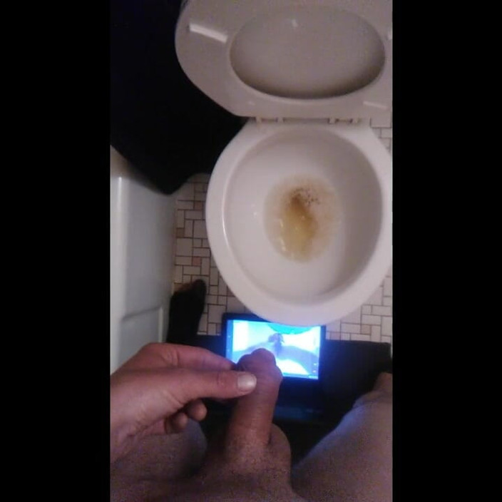LilTaste: POV Transgirl Pissing on Herself and Camera; Double Angles