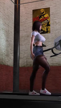 3D Big Boobs Exercise Teacher Got Fucked by Old Dick