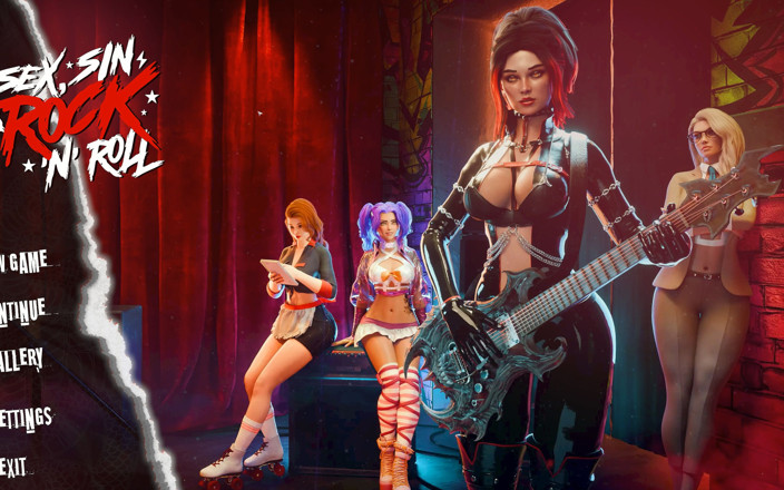 Adult Games by Andrae: Sex, Sin &amp; Rock'n'roll Gameplay Part 1 - Van Crash, Motel Stop &amp; a...