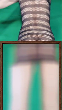 Fishnet Dress with and Without Some Panties