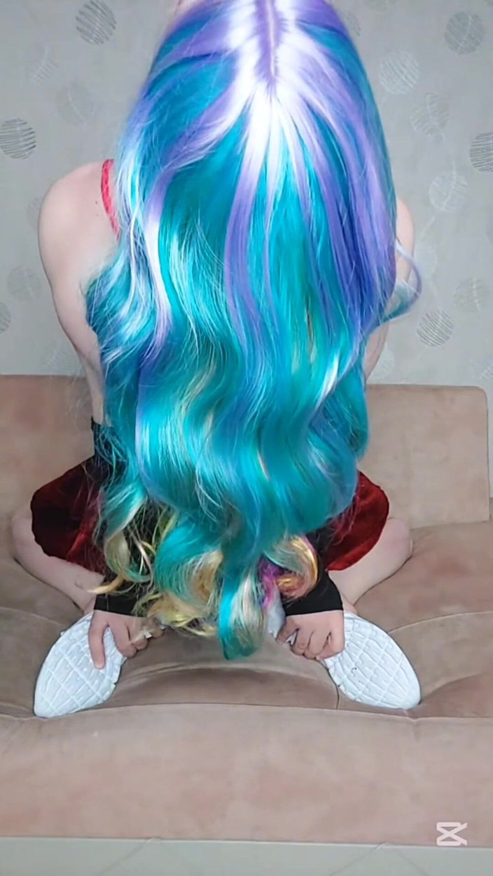 Kitty_Cross: BBW Blonde Ladyboy Femboy Model Cosplayer