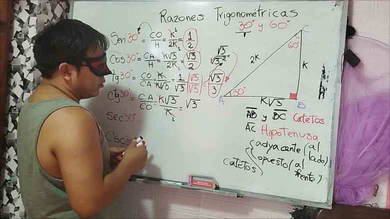 Rosaroja: 15 Trigonometry: 30 Angle - Trigonometric Ratios
