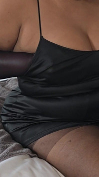 5 Inch High Heels, Stockings, Satin Nightie and Satin Gloves, Part of a Longer Video Thats Out on Friday.
